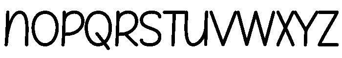 Wonderful Lamborghini Regular Font UPPERCASE