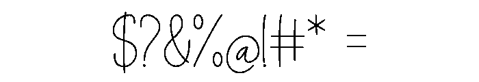 Wonderful Pink Font OTHER CHARS