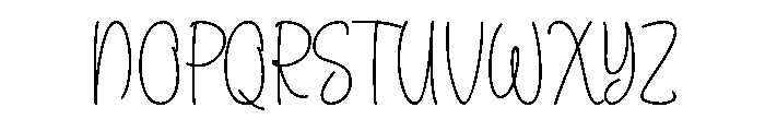 Wonderful Pink Font UPPERCASE