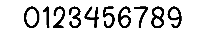 Wonderful Schedule Font OTHER CHARS