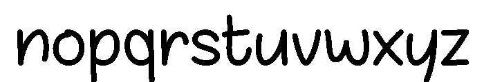 Wonderful Strawberry Font LOWERCASE