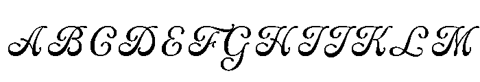 Wonderful Vintages Font UPPERCASE