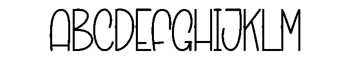 Wonderfull Holiday Font UPPERCASE