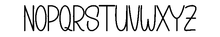 Wonderfull Holiday Font UPPERCASE