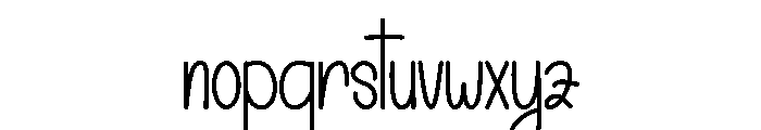 Wonderfull Holiday Font LOWERCASE