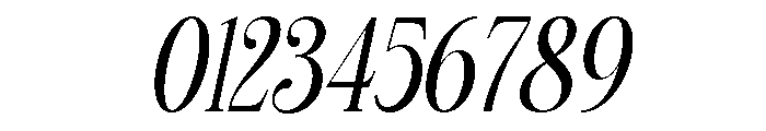 Wondering Miracle Italic Font OTHER CHARS