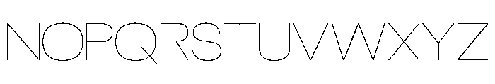 Wonderpark Thin Font LOWERCASE