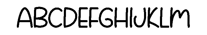 Wonderscript Font UPPERCASE