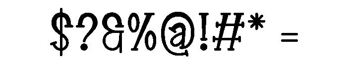 Wonky Beat Font OTHER CHARS