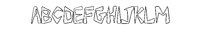 Wonky Blocks By Squeeb  Regular FONT