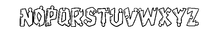 Wonky Jigsaw By Squeeb  Regular Font LOWERCASE