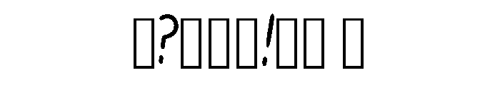 Wonky Kid Playtime By S Regular Font OTHER CHARS