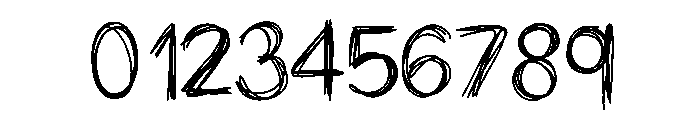 Wonky Parade Medium Font OTHER CHARS