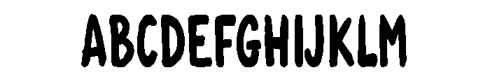 Wonkybell Regular Font UPPERCASE