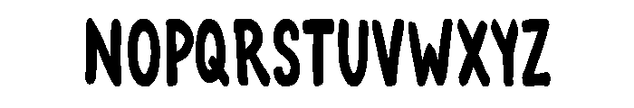 Wonkybell Regular Font UPPERCASE