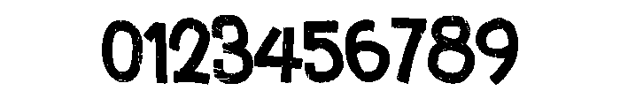 Wood Plank Regular Font OTHER CHARS