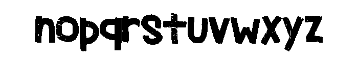 Wood Plank Regular Font LOWERCASE