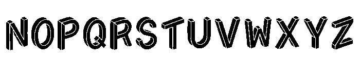 Wood Regular Font UPPERCASE