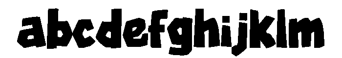 Woodblock Cutter FONT