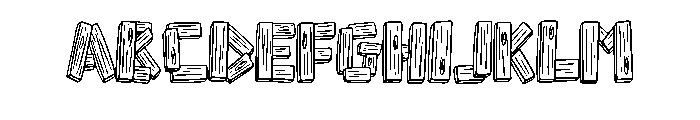 Wooden Planks By Squeeb Regular FONT