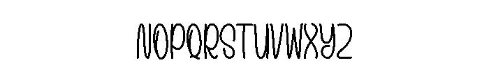 Woodsmen Coconut Font UPPERCASE