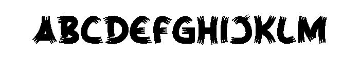 Woody Grinch Font UPPERCASE