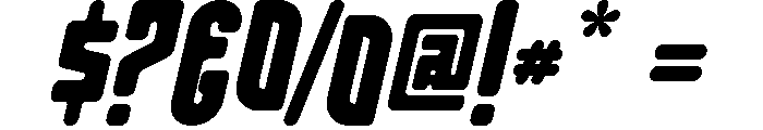 Woofie Koofie Italic Font OTHER CHARS