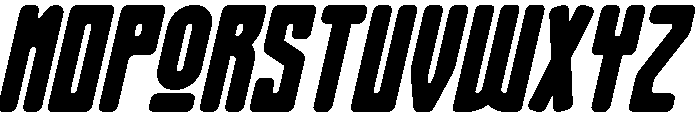 Woofie Koofie Italic Font UPPERCASE