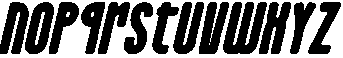Woofie Koofie Italic Font LOWERCASE