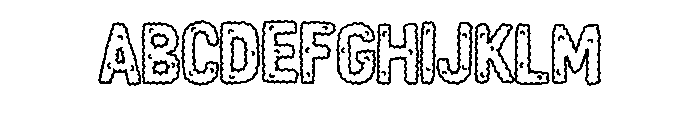 Wool Cloud Fluff By Squ Regular Font UPPERCASE
