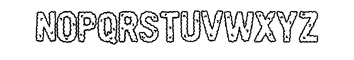 Wool Cloud Fluff By Squ Regular Font LOWERCASE