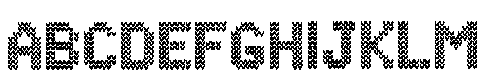 Wooly Regular Font UPPERCASE