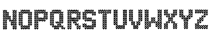 Wooly Regular Font LOWERCASE