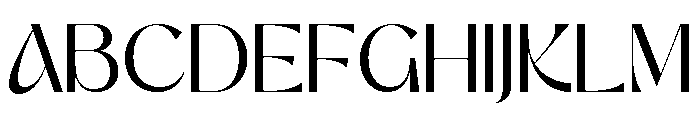 Worasvie Regular Font UPPERCASE