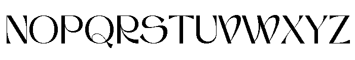 Worasvie Regular Font UPPERCASE