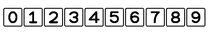 Word Guess Regular Font OTHER CHARS