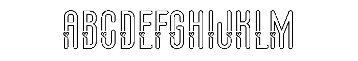 Word Loves Regular Font UPPERCASE