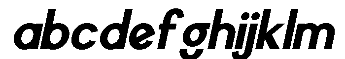 Worgant Black Italic FONT