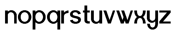 Worgant Bold Font LOWERCASE