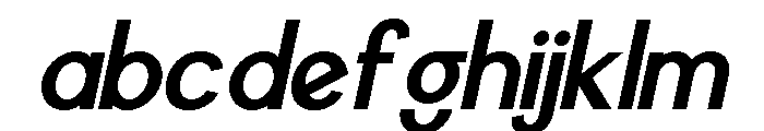 Worgant Heavy Italic FONT