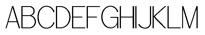 Worgant Light Font UPPERCASE
