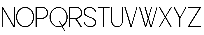 Worgant Light Font UPPERCASE