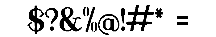 Work_Sans Font OTHER CHARS