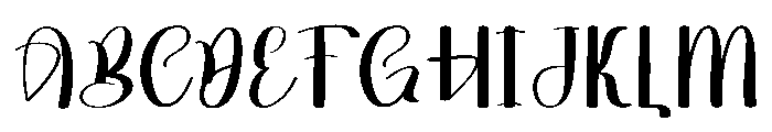 Working Dreaming Font UPPERCASE