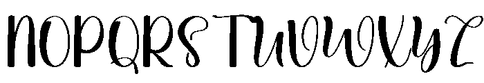 Working Dreaming Font UPPERCASE