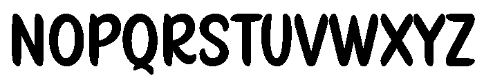 Working Mother Font UPPERCASE