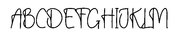 Worklesing Font UPPERCASE