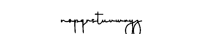 Worklesing Font LOWERCASE