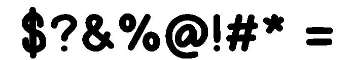 Workout Planner Font OTHER CHARS