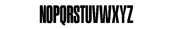 Workout Regular Font UPPERCASE